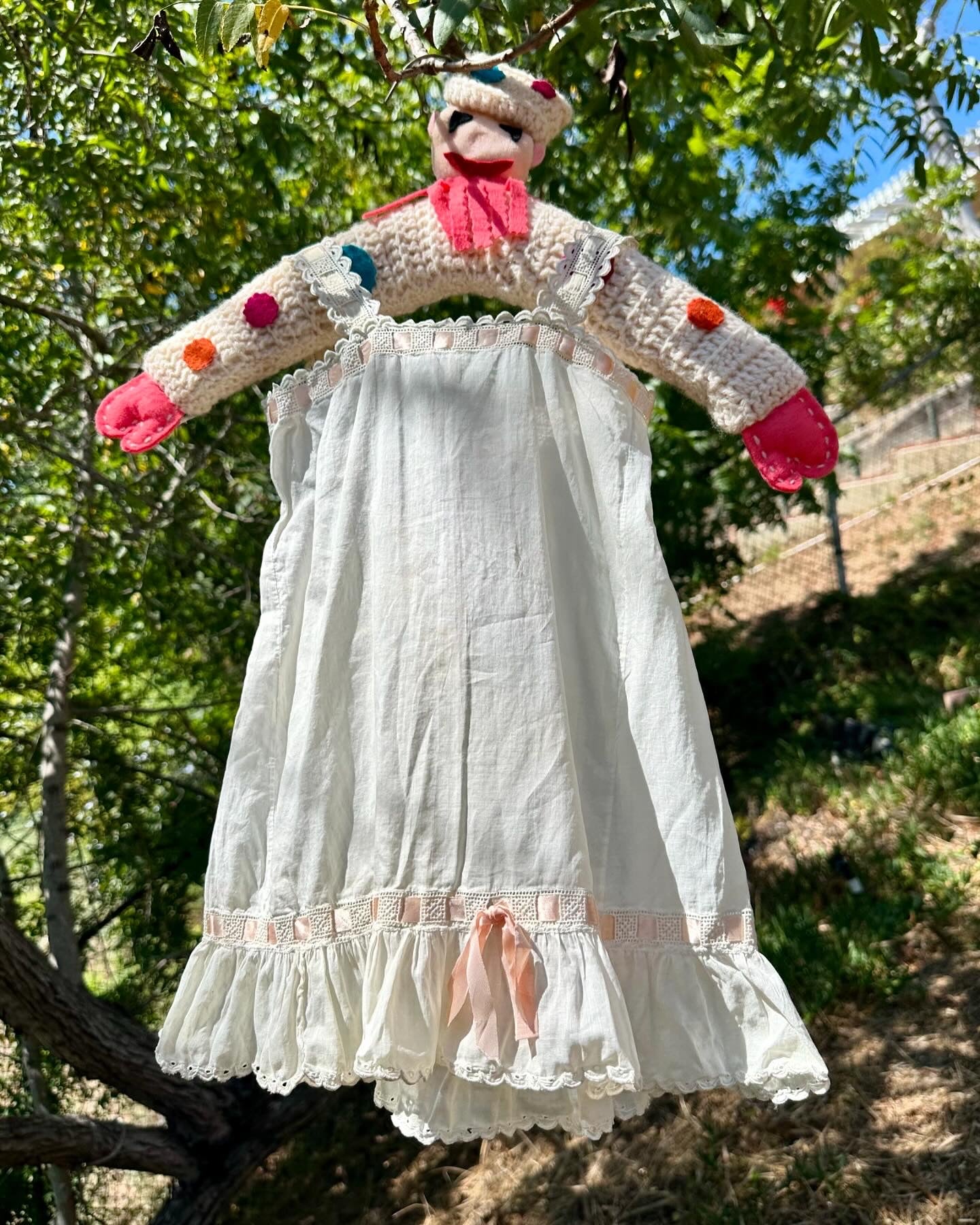 Enchanting Antique 1930's and 1910's Edwardian 2-Piece Girls Dress Set