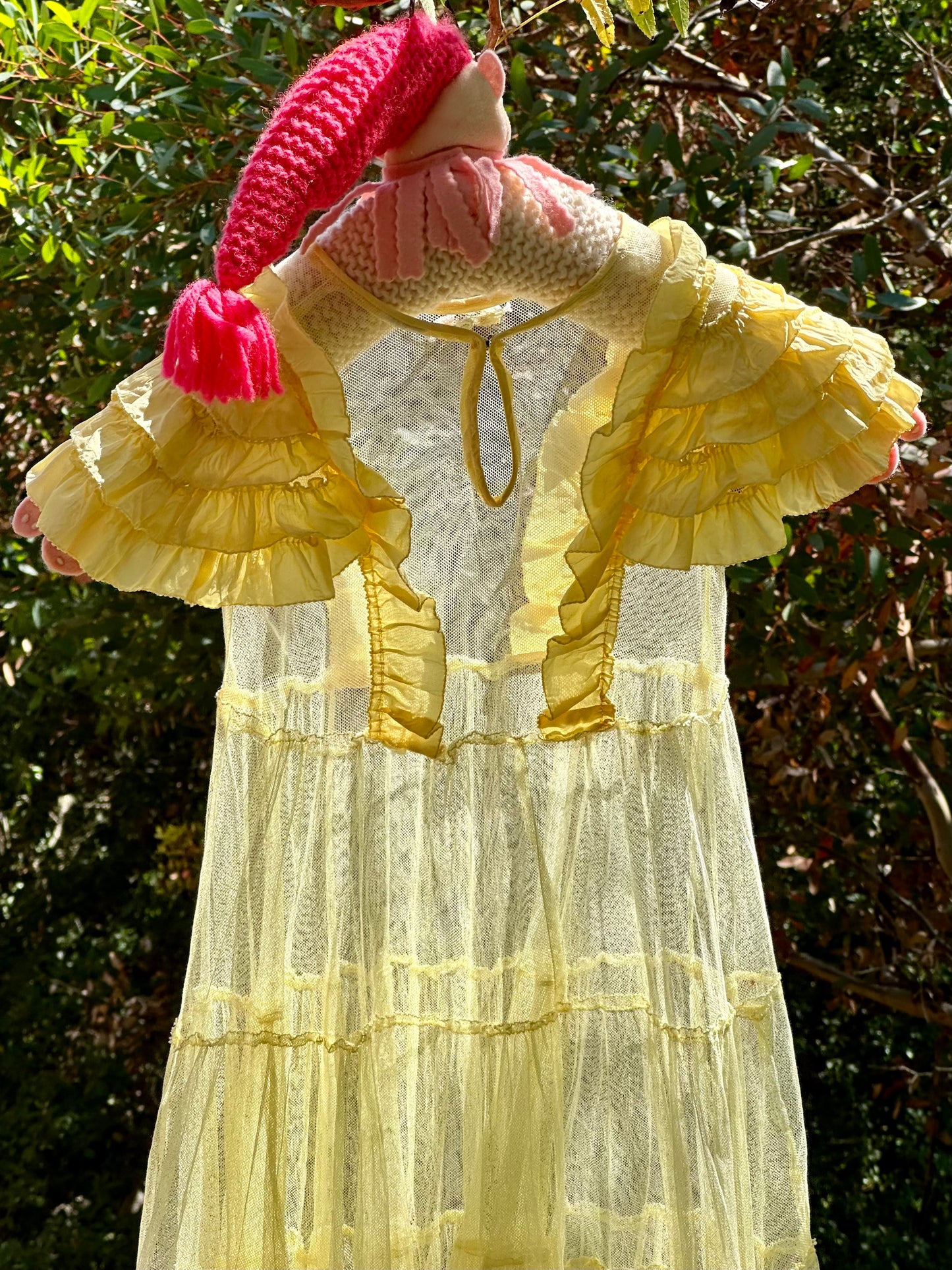Enchanting Antique 1930's and 1910's Edwardian 2-Piece Girls Dress Set