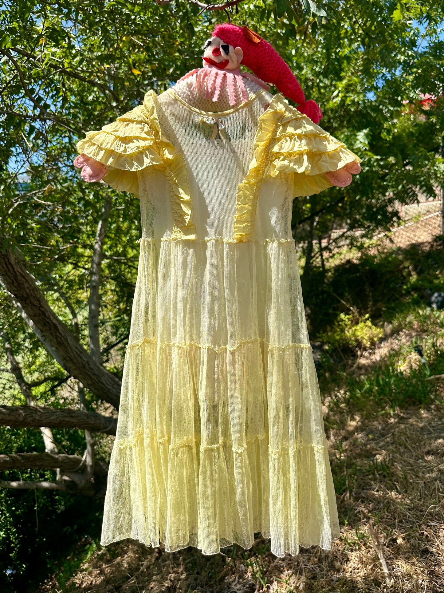 Enchanting Antique 1930's and 1910's Edwardian 2-Piece Girls Dress Set