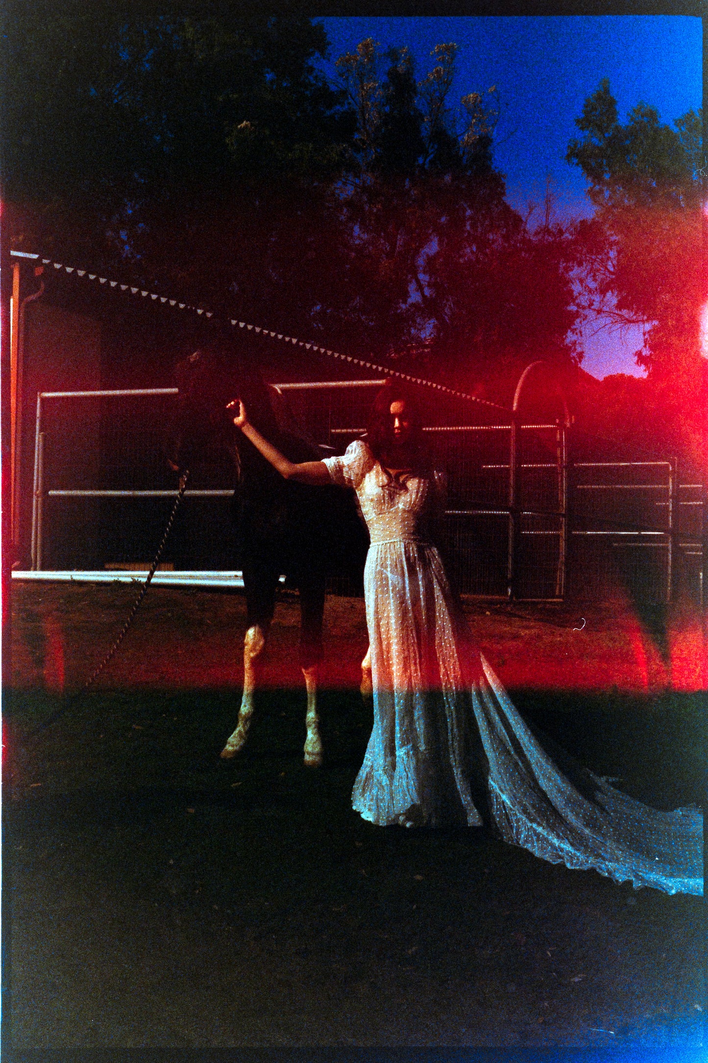 Sensational Ultra Rare Antique 1930’s Silk Organdy Swiss Dot Bone White Wedding Gown with an 80” Cathedral Train