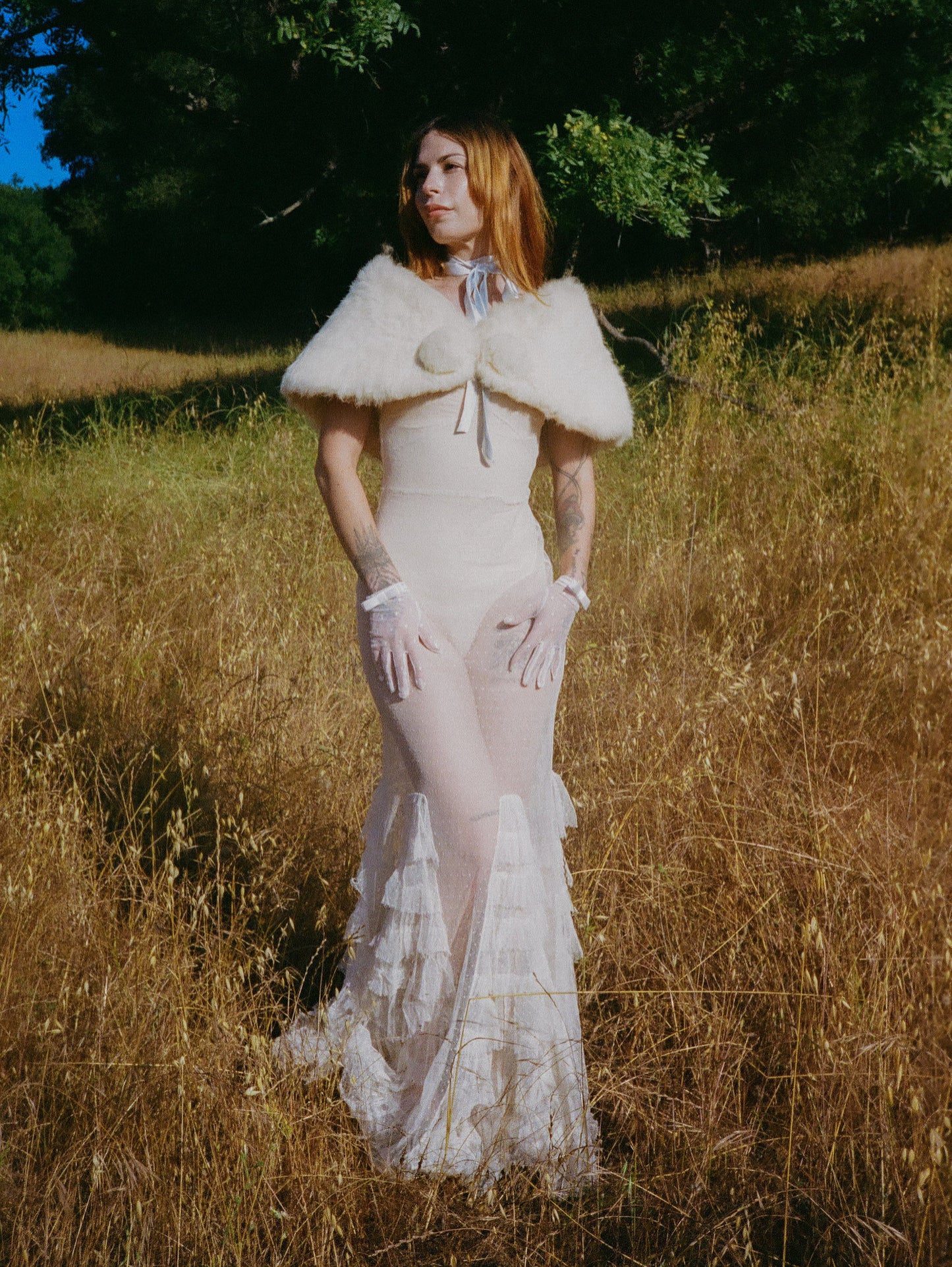 Rare One-of-a-Kind Ethereal 1930's 3-Piece Swiss Dot Bridal Gown/Wedding Dress